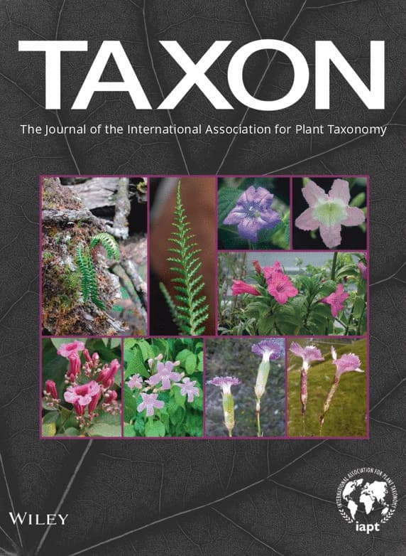 Publication in the Most Reputable Plant Taxonomy Magazine